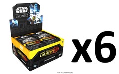 Star Wars: Unlimited - Jump to Lightspeed Booster CASE (6 Boxes)